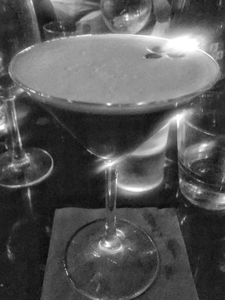 Expresso Martini at Ronnie Scott's club. 